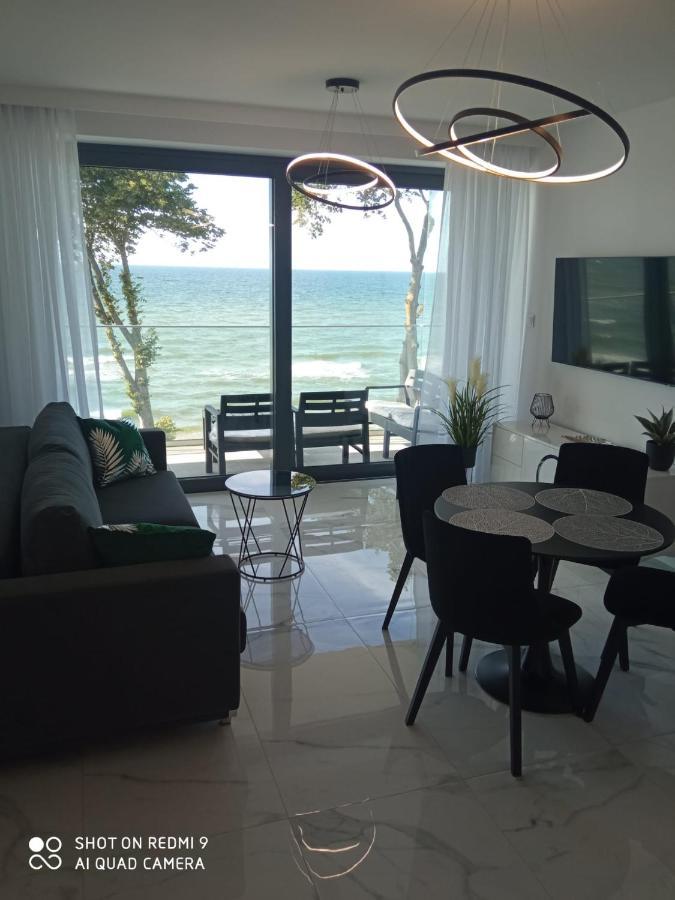 Apartament Z Widokiem Na Morze W Kompleksie Hevenia Rewal Dış mekan fotoğraf